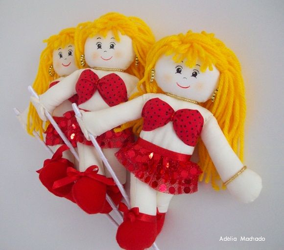 ❤ Buquê Boneca Pirigueti.